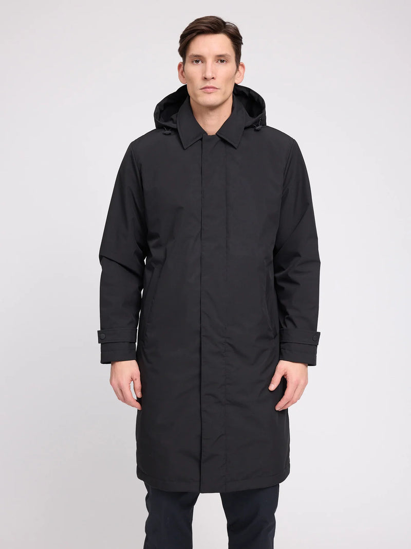 MAZINE Light padded coat black men
