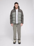 MAZINE Block puffer jacket beluga light bottle men