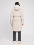 MAZINE Basic puffer coat feather gray women