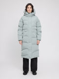 MAZINE Waves quilt puffer coat ice green women