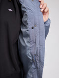 MAZINE Waves quilt puffer coat slate blue women