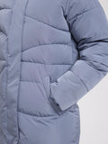 MAZINE Waves quilt puffer coat slate blue women