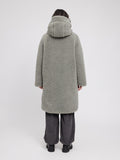 MAZINE Faux fur coat eucalyptus women