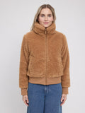 MAZINE Faux fur blouson fawn women