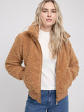 MAZINE Faux fur blouson fawn women