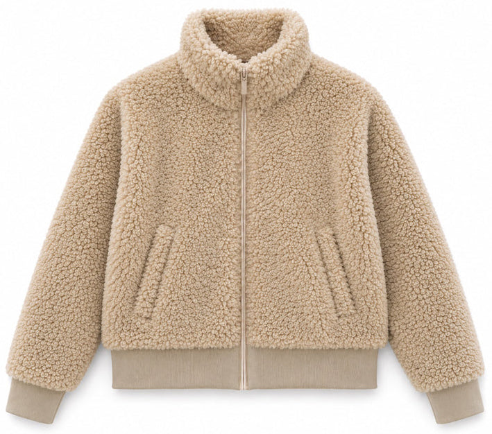 MAZINE Faux fur blouson natural women