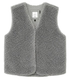 MAZINE Faux fur vest eucalyptus women