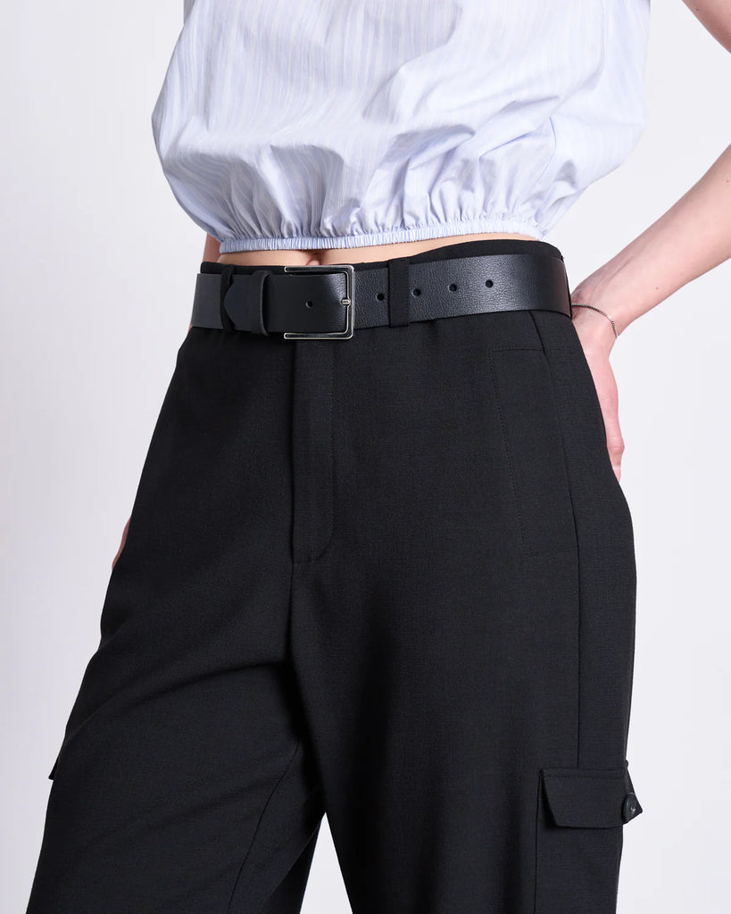JAN 'N JUNE Filso belt black silver women