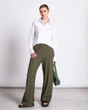 JAN 'N JUNE Smilla trousers dark olive women