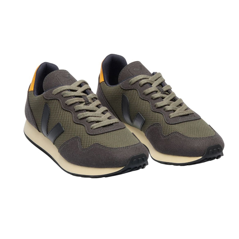 VEJA SDU alveomesh kaki black ouro men