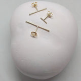 SEW A SONG Basic bar earrings set