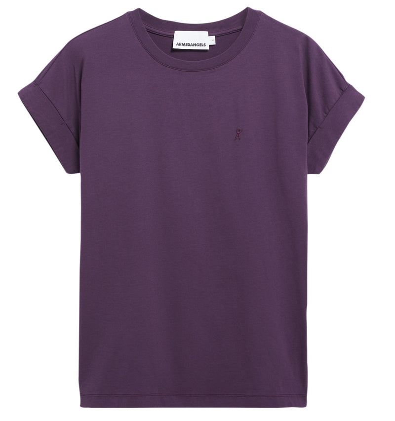 ARMEDANGELS Idaara t-shirt vivid voilet women