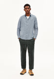 ARMEDANGELS Quaasa shirt petrol velvet men