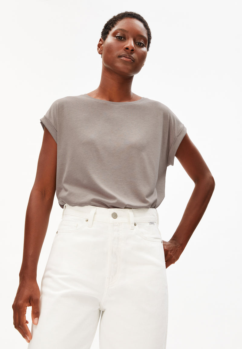 ARMEDANGELS Jilaana top seal grey women