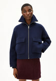 ARMEDANGELS Joaniaas knit jacket tinted navy women