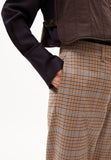 ARMEDANGELS Warmaar pattern trousers dry bark women