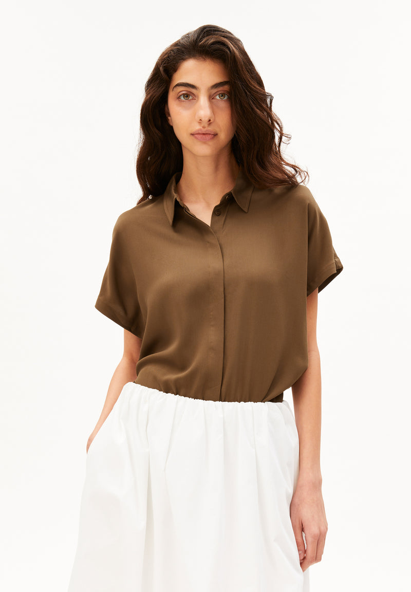 ARMEDANGELS Larisaana blouse dried palm women