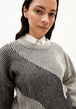 ARMEDANGELS Mayraa vanise jumper black off white women