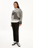 ARMEDANGELS Mayraa vanise jumper black off white women