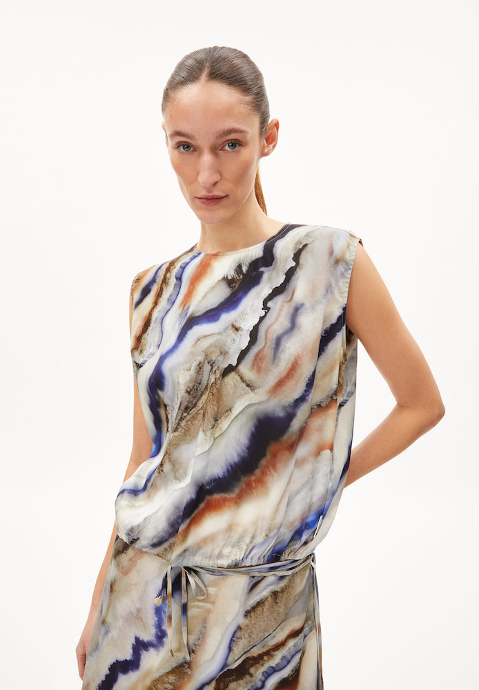 ARMEDANGELS Neraa pärlaa blouse cinnamon dust women