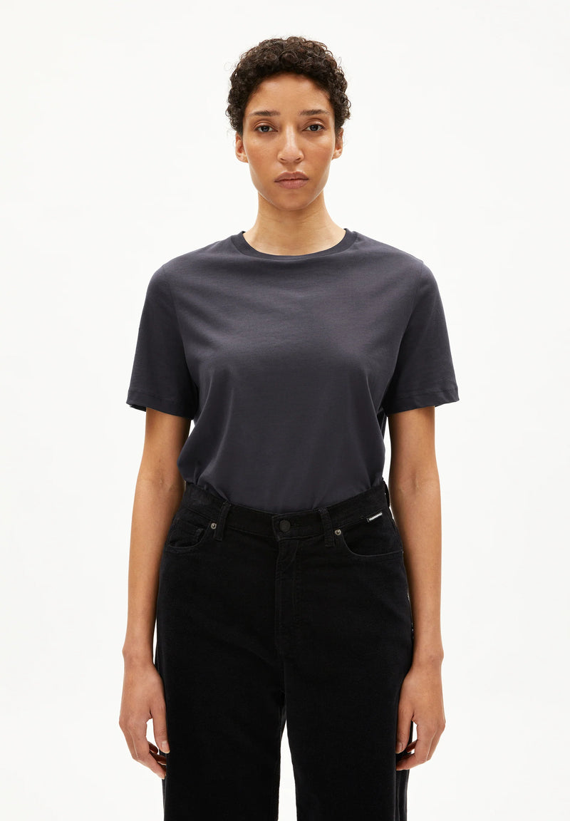ARMEDANGELS Lualaa t-shirt dark steel women