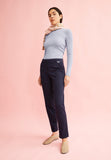 ARMEDANGELS Kaadwi SLIM trousers night sky women