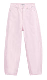ARMEDANGELS Baarly high waist barrel jean pink mist women