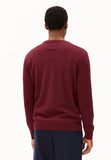 ARMEDANGELS Loukaa jumper velvet red men
