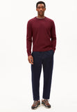 ARMEDANGELS Loukaa jumper velvet red men