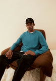 ARMEDANGELS Loukaa jumper petrol velvet men