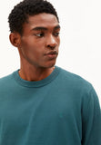ARMEDANGELS Loukaa jumper petrol velvet men