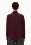 ARMEDANGELS Larisaana longsleeve blouse dark cranberry women