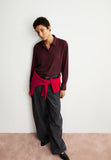 ARMEDANGELS Larisaana longsleeve blouse dark cranberry women