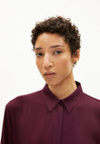 ARMEDANGELS Larisaana longsleeve blouse dark cranberry women