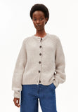 ARMEDANGELS Rib knit cardigan honey melange women