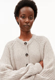 ARMEDANGELS Rib knit cardigan honey melange women