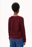 ARMEDANGELS Menaal links links cardigan velvet red women