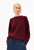 ARMEDANGELS Rib knit jumper velvet red women
