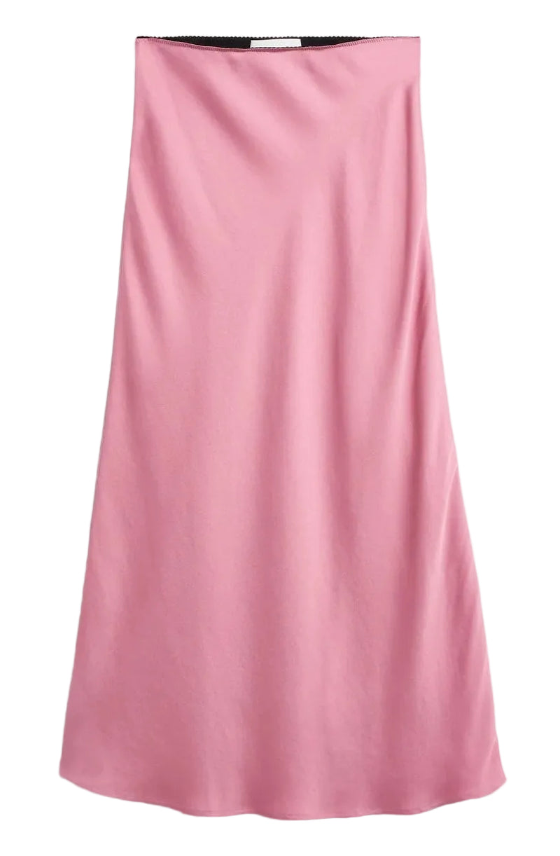 ARMEDANGELS Lenovaa satin slip-skirt washed berry women