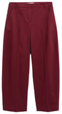 ARMEDANGELS Barrel leg twill pants velvet red women
