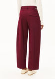 ARMEDANGELS Barrel leg twill pants velvet red women