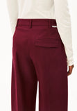 ARMEDANGELS Barrel leg twill pants velvet red women