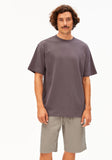 ARMEDANGELS Maarkos heavy weight t-shirt granit men
