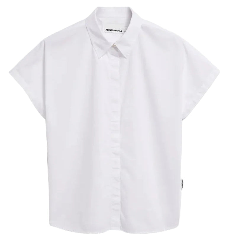 ARMEDANGELS Poplin Larisaana blouse white women