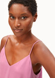ARMEDANGELS Satin spaghetti top washed berry women