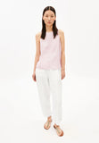 ARMEDANGELS Pure linen blouse pink mist women