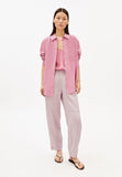 ARMEDANGELS Pure linen pull on barrel pants pink mist women