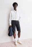 ARMEDANGELS Naailo denim shorts black washed authentic men
