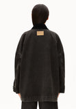 ARMEDANGELS Cord collar denim jacket nutmeg women