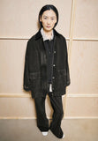 ARMEDANGELS Cord collar denim jacket nutmeg women